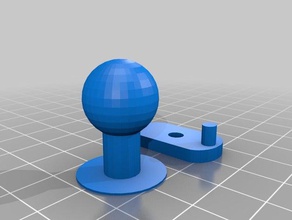 ıkea magiker sabit kolu diğer makeprintable 3d print model - Mito3D