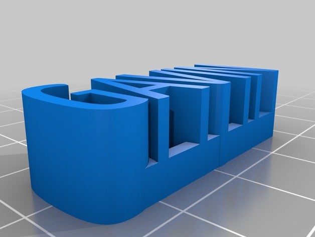 gavin sculptures personnalisé 3D print model - Mito3D