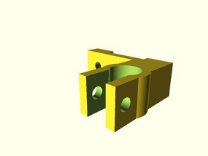 parametric endstop holder 3d printer parts 3d print model - Mito3D