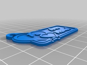 madre chaveiros personalizado 3d print model - Mito3D