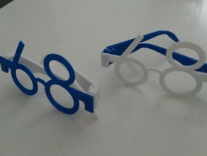 glasses 68 independence day israel accessories 3d print model - Mito3D