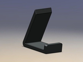 telefono stand mobile 3d print model - Mito3D