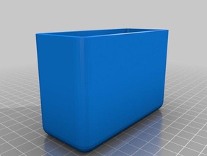 ma personnalisé de la boîte coins arrondis les conteneurs 3d print model - Mito3D