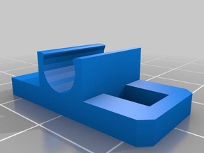 flashforge la abrazadera del cable de pieza única 3d impresora accesorios 3d print model - Mito3D
