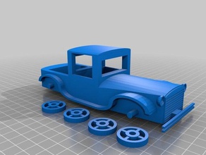 truck toy 3d printing 3d print model - Mito3D