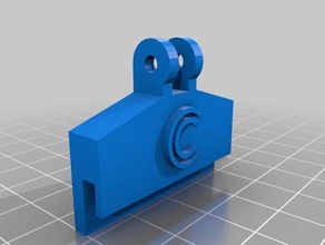 ps3 eye camera mount duplicator i3 print bed 3d printer accessories ps3eye wanhao 3d print model - Mito3D