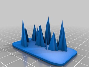 hielo ia de juguete juego accesorios imperial assault miniatura paisaje 3d print model - Mito3D