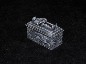 openforge 20 mezar şövalye mezarı oyuncak oyun aksesuarlar dnd fayans zindan Minyatürler openforge2 pathfinder rpg masa üstü arazi 3d print model - Mito3D