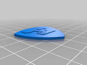 ite guitar pick fixed other makeprintable 3d print model - Mito3D