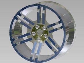 wheel 10 automotive 3d print model - Mito3D