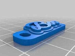 boo llaveros personalizado 3d print model - Mito3D