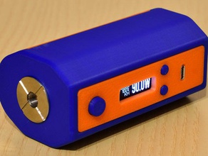 dna200 Feld mod Batterie-box mit 3x 18650 diy ecig ecigarette evolv dna svapo vape vaping 3d print model - Mito3D