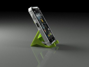 soporte cat s50 mobile Telefon Handy-Halter stand 3d print model - Mito3D
