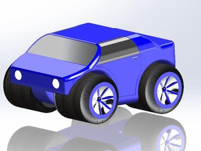 fatcar vehicles toy wheels 3d print model - Mito3D