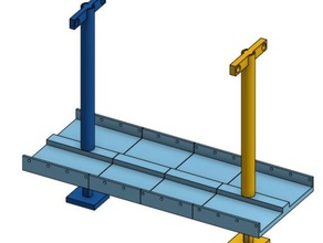 toy bridge 3 construction toys 3d print model - Mito3D