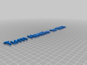 my customized desktop nameplate single dual extrusion signs logos 3d print model - Mito3D