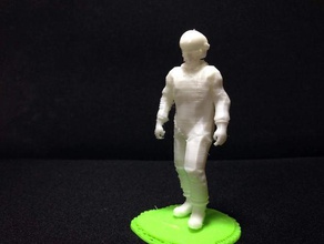 humanoid robot scale 175 25mm25cm 3d printing miniatures 3d print model - Mito3D