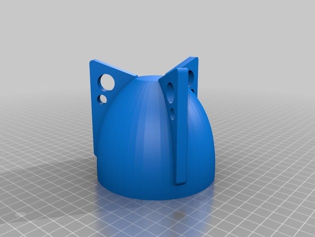 fallout 4 fioriera arredamento prop retrò 3D print model - Mito3D