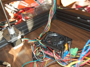 ramps 14 board cooling fan mount 3d printer accessories 3d print model - Mito3D