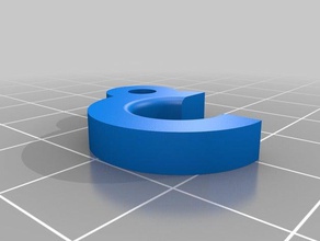 clips rostock delta 3d de l'imprimante pièces 3d print model - Mito3D