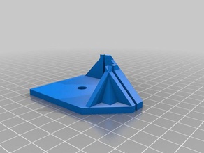 support 2mm plexiglass ikea lack table 3d printer accessories 3d print model - Mito3D