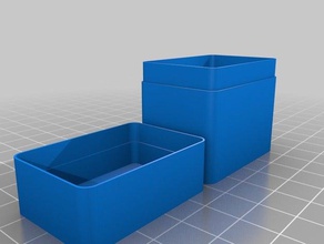 il mio personalizzato coperchio della scatola e, eventualmente, gli angoli arrotondati organizzazione 3d print model - Mito3D