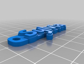 sylvia llavero llaveros personalizado 3d print model - Mito3D