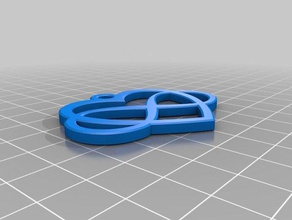 infinity coração outros 3d print model - Mito3D