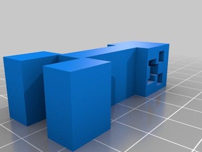 mine craft chess pieces 3d print model - Mito3D
