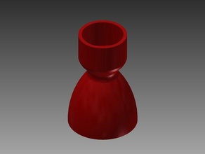 mini rocket nozzle 3d printing 3d print model - Mito3D
