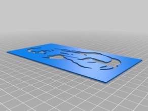 backside art tools customized 3d print model - Mito3D