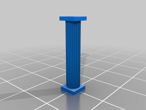 greek column buildings structures customized 3d print model - Mito3D