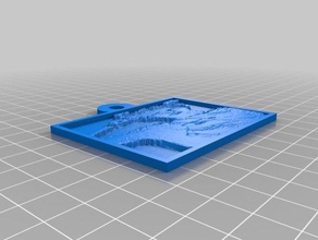 ashleigh 2d sanat özelleştirilmiş 3d print model - Mito3D