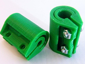 5mm 8mm axis shaft coupler 3d printer parts 3d print model - Mito3D