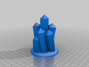 crystal v3 d'autres 3d print model - Mito3D