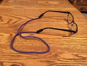 occhio di vetro guinzaglio accessori occhiali keeper 3d print model - Mito3D
