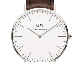 daniel wellington 0209dw dark brown mens classic bristol watch accessories 3d print model - Mito3D