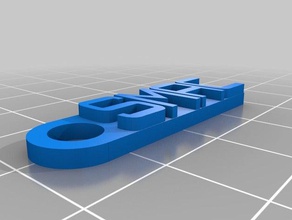 smac Anahtarlık organizasyon özelleştirilmiş 3d print model - Mito3D