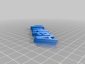 aaliyah organization customized 3d print model - Mito3D