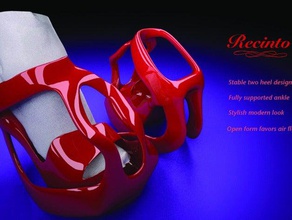 recinto high heel fashion shoe shoes 3d print model - Mito3D