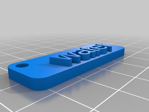 meine angepasste meiner cleveren Namen-tag Zeichen logos 3D print model - Mito3D