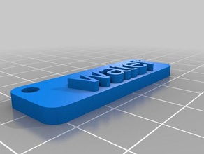 meine angepasste meiner cleveren Namen-tag Zeichen logos 3d print model - Mito3D