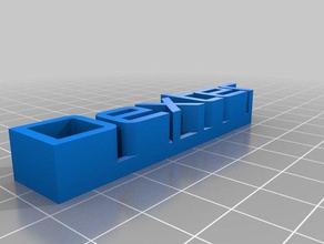 dexter esculturas personalizado 3d print model - Mito3D