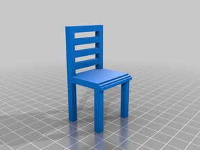 cadeira outros 3d barra 3d print model - Mito3D