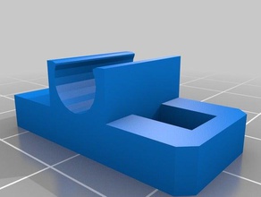 flashforge la abrazadera del cable de pieza única 3d impresora accesorios 3d print model - Mito3D