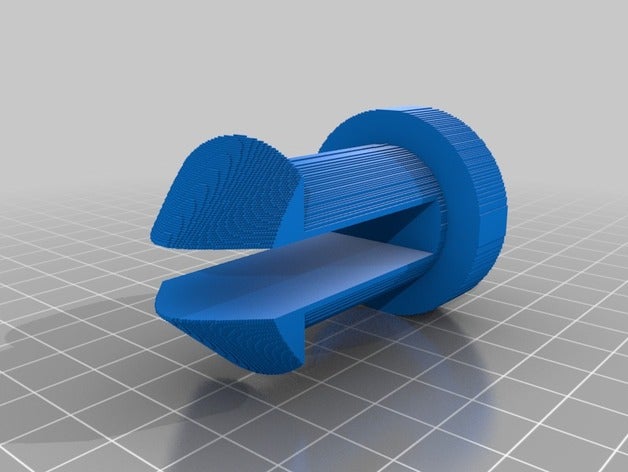 remache de cartón-mk01 diy 3d slash 3D print model - Mito3D