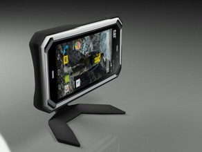 soporte cat s50 v3 mobil telefon cep telefonu standı tutucu masa ayağı 3d print model - Mito3D