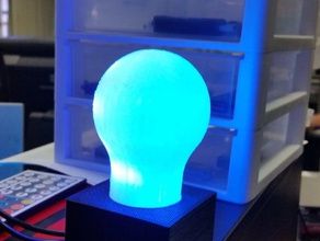 bombilla de luz led electrónica 3d print model - Mito3D