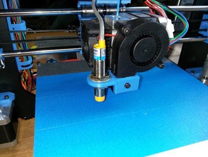 prusa i3 sensor indutivo de montagem 3d a impressora partes auto cama nivelamento extensão extrusora hephestos titular 3d print model - Mito3D