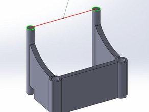 filament guide holder wanhao duplicator 4s 3d printer accessories 3d print model - Mito3D